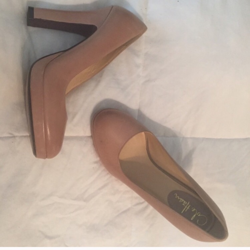 Tan Cole Haan pumps